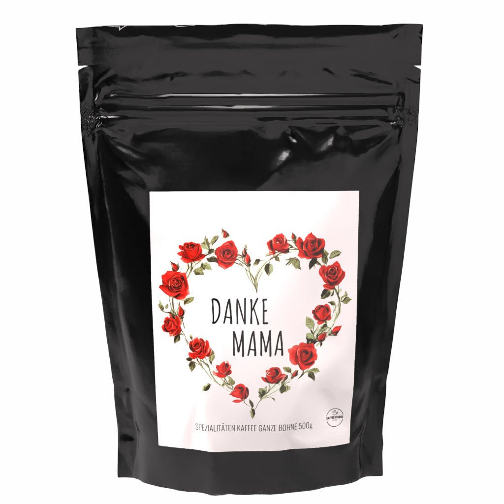 Geschenk Kaffee 'Danke Mama' - Spezialitäten Kaffee - Kaffeestudio Shop