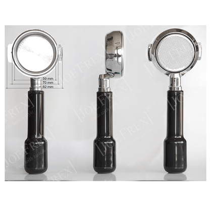 Bodenloser Siebträger mit Kaffeesieb (E61) - Kaffeestudio Shop