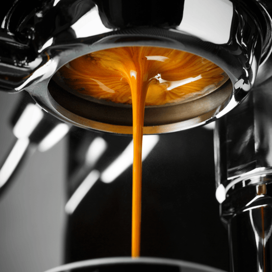 Bodenloser Siebträger mit Kaffeesieb (E61) - Kaffeestudio Shop