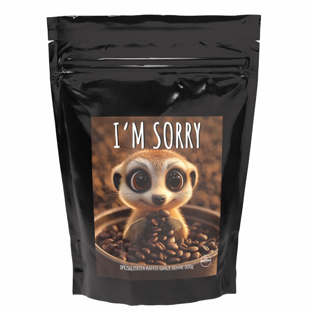 Geschenk Kaffee 'I'M SORRY' - Spezialitäten Kaffee - Kaffeestudio Shop
