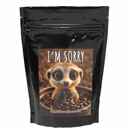 Geschenk Kaffee 'I'M SORRY' - Spezialitäten Kaffee - Kaffeestudio Shop