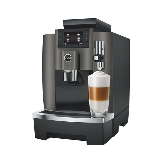 Jura W8 Dark Inox (EA) - Der kompakte und vielseitige Profi - Kaffeestudio.at