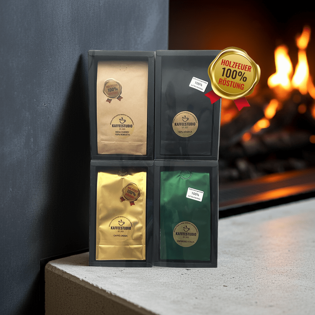 Probierpaket 'Kaffeestudio Bestseller' 4x 250g Geschenkbox - Kaffeestudio Shop