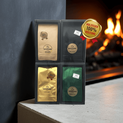 Probierpaket 'Kaffeestudio Bestseller' 4x 250g Geschenkbox - Kaffeestudio Shop